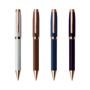 Valin pen brand  promotion metal pen oil ink refill luxury ball point pen with printing logo